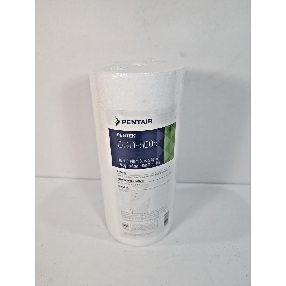 Pentair Pentek DGD 5005 Big Blue Water Filter 10 Inch Whole House Sediment